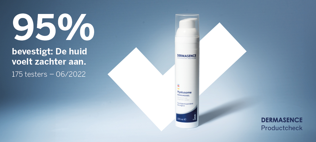 Resultaat: 95% bevestigt: de huid voelt zachter aan