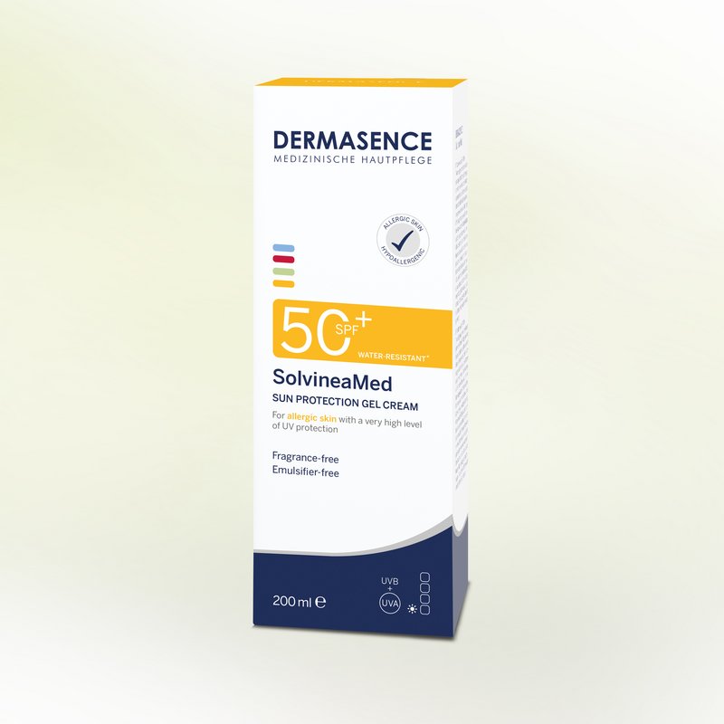 DERMASENCE SolvineaMed Sun protection gel cream SPF 50+