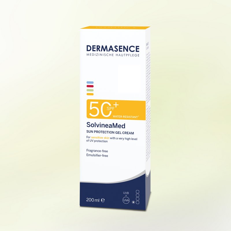 DERMASENCE SolvineaMed Sun protection gel cream SPF 50+