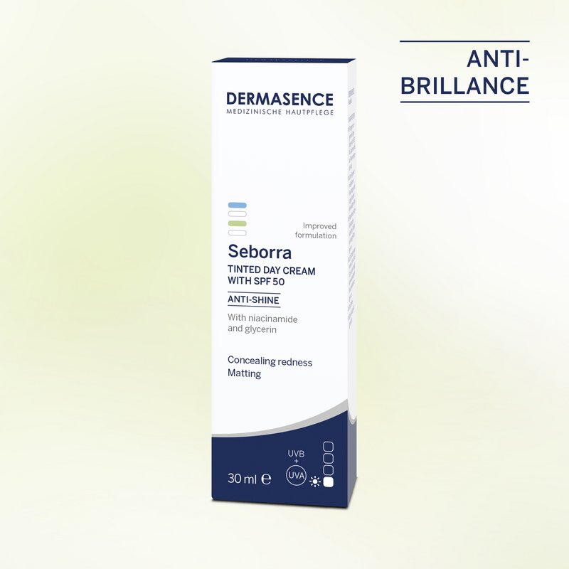DERMASENCE Seborra Tinted day cream with SPF 50, 50 ml