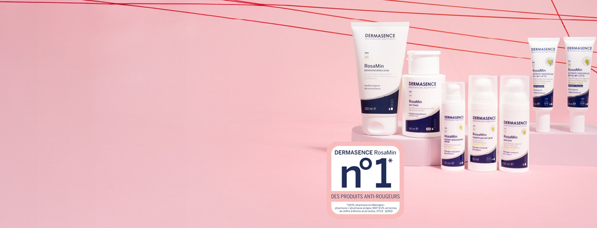DERMASENCE Ligne RosaMin