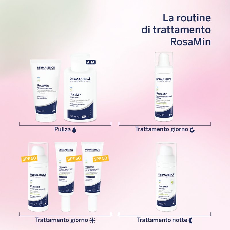 La routine di trattamento RosaMin