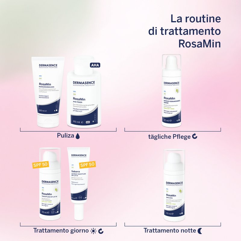 La routine di trattamento RosaMin