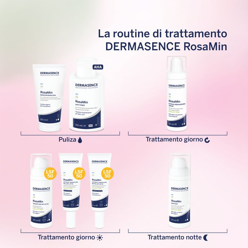 La routine di trattamento RosaMin