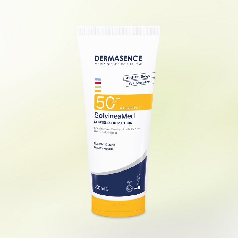 DERMASENCE SolvineaMed Sun protection lotion SPF 50+, 200 ml