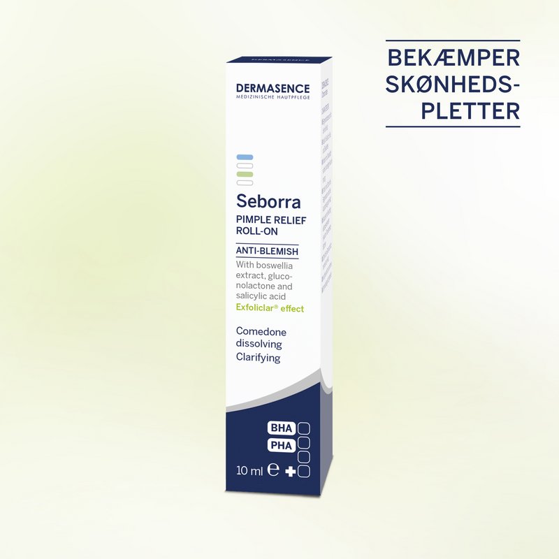 DERMASENCE Seborra Pimple relief roll-on, 10 ml