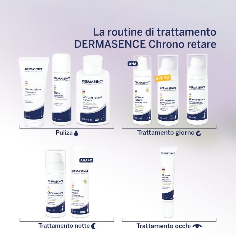 La routine di trattamento Chrono retare