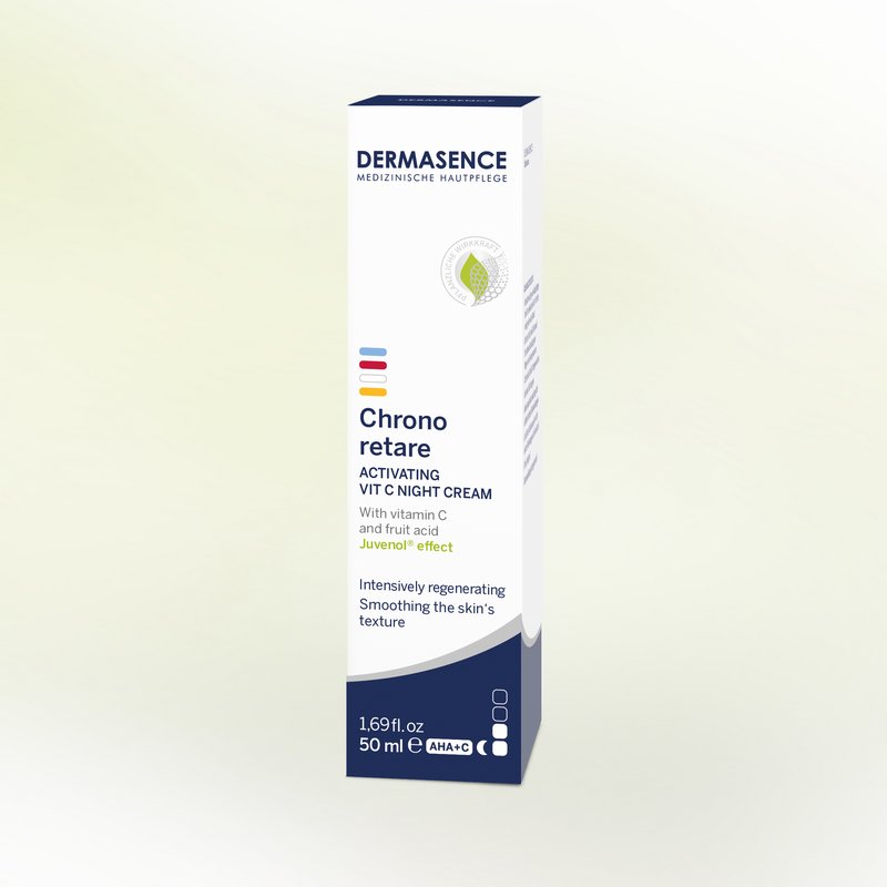 DERMASENCE Chrono retare Activating VIT C night cream, 50 ml