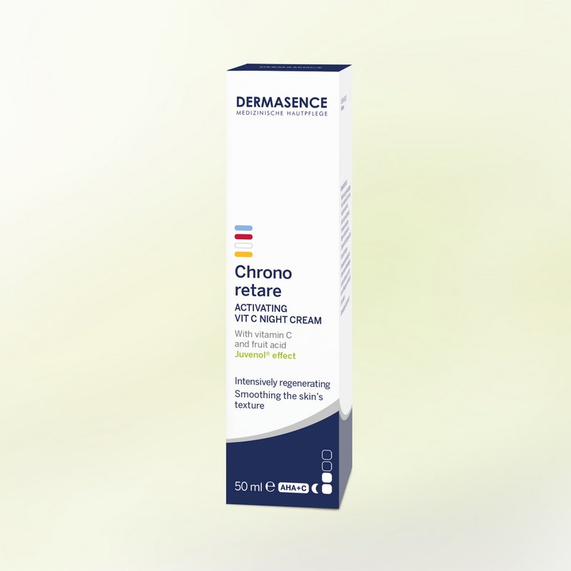 DERMASENCE Chrono retare Activating VIT C night cream, 50 ml