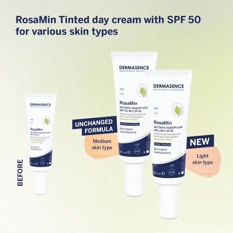 Comparison of packaging (old and new)