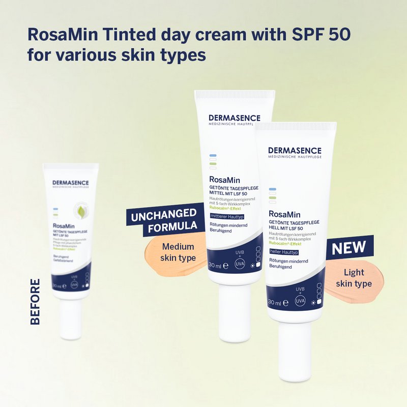 Comparison of packaging (old and new)
