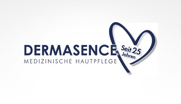 Logo "25 years of DERMASENCE"