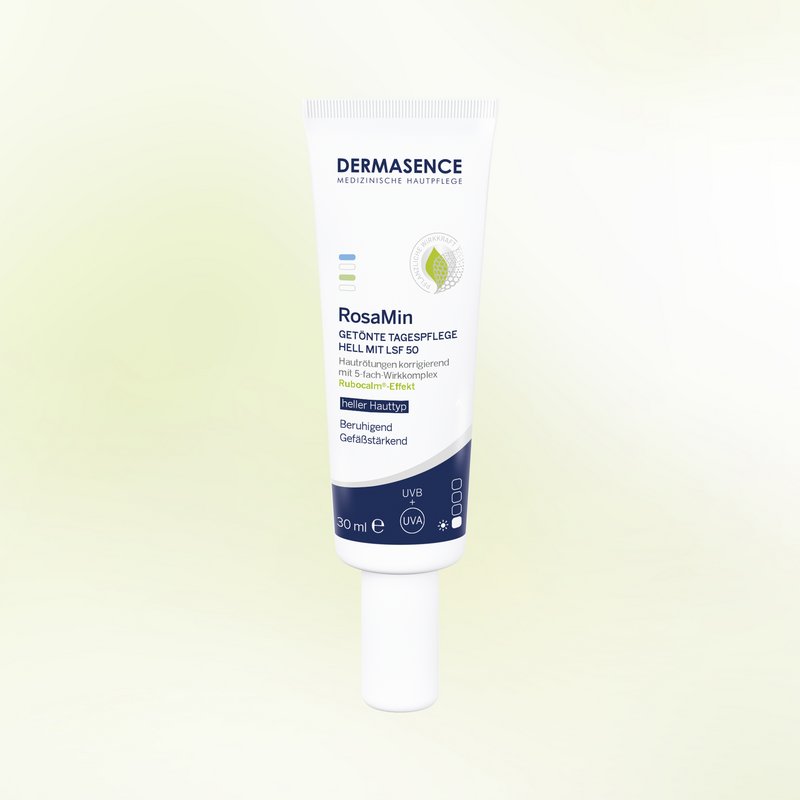 DERMASENCE RosaMin Tinted day cream light with SPF 50