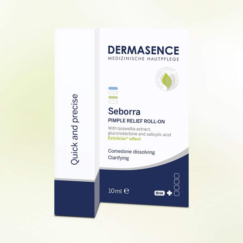 DERMASENCE Seborra Pimple relief roll-on, 10 ml