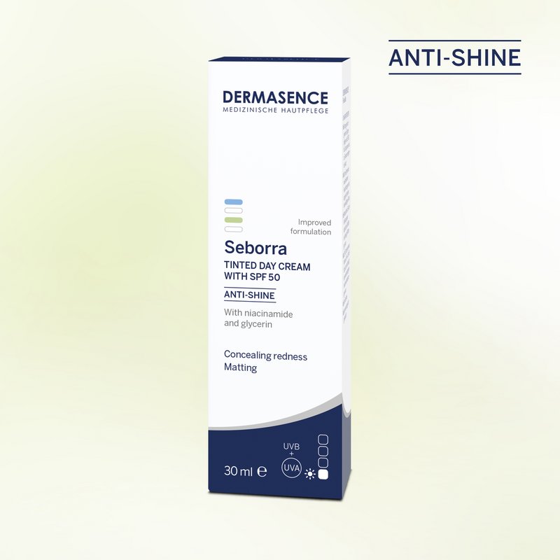 DERMASENCE Seborra Tinted day cream with SPF 50, 50 ml