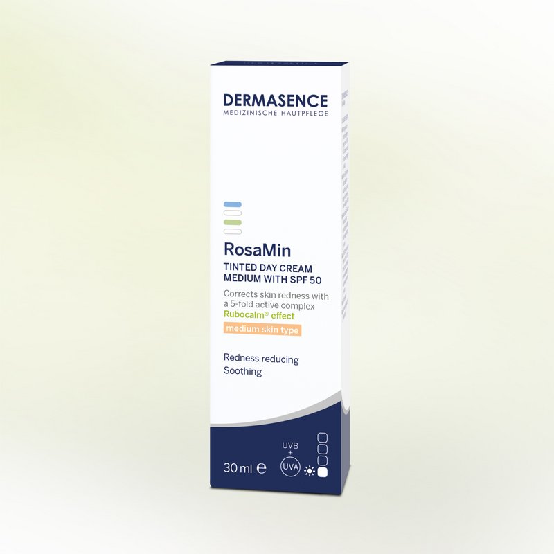 DERMASENCE RosaMin Tinted day cream medium with SPF 50, 30 ml