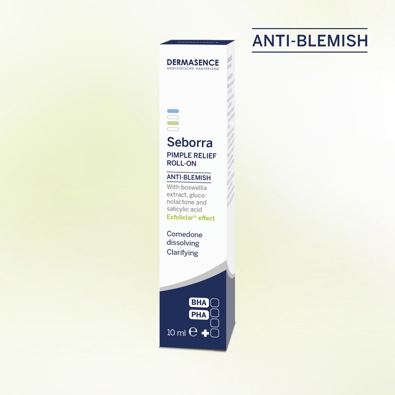 DERMASENCE Seborra Pimple relief roll-on, 10 ml