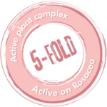 Zegel: 5-voudig werkzaam complex – actief bij rosacea