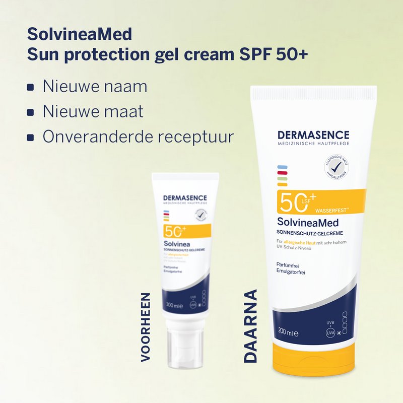 Vergelijking van verpakkingen (nieuw en oud)