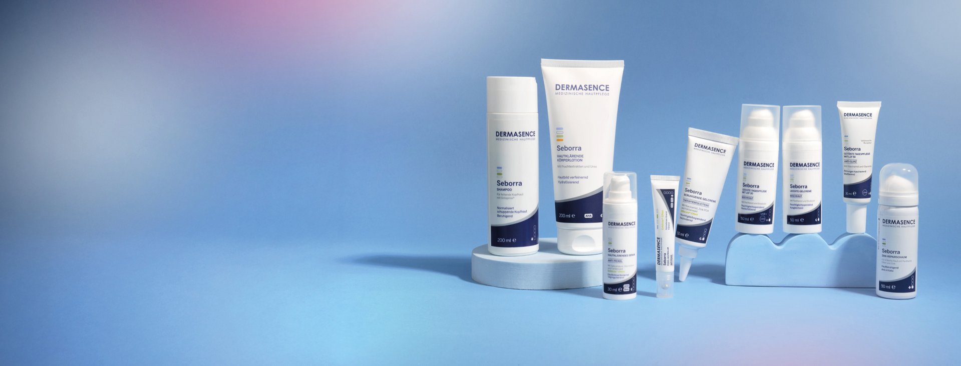 9 DERMASENCE Seborra products