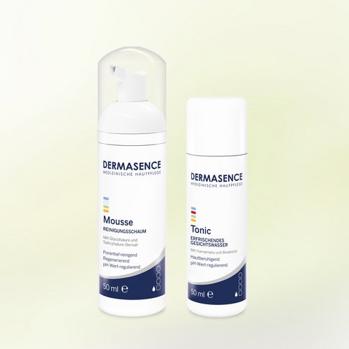 DERMASENCE Travel kit: Mousse + Tonic