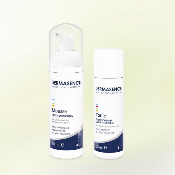DERMASENCE Travel kit: Mousse + Tonic