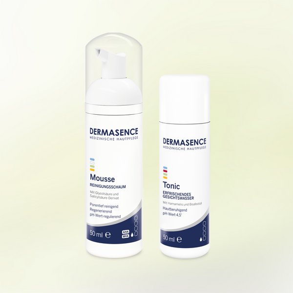 DERMASENCE Travel kit: Mousse + Tonic