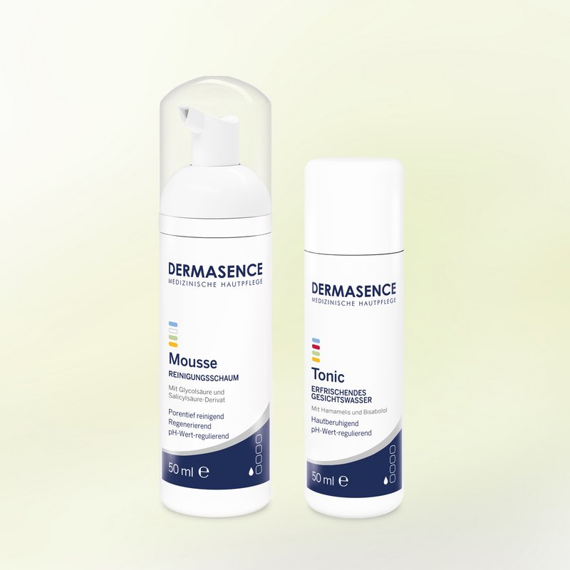 DERMASENCE Travel kit: Mousse + Tonic
