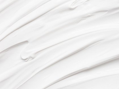 Nærbillede af en creme