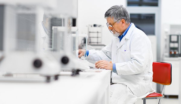 Scientist in a lab