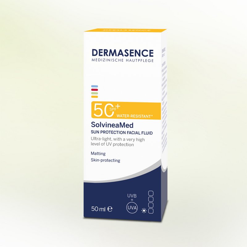 DERMASENCE SolvineaMed Sun protection facial fluid SPF 50+