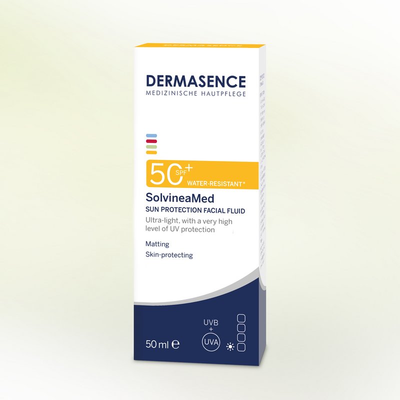 DERMASENCE SolvineaMed Sun protection facial fluid SPF 50+