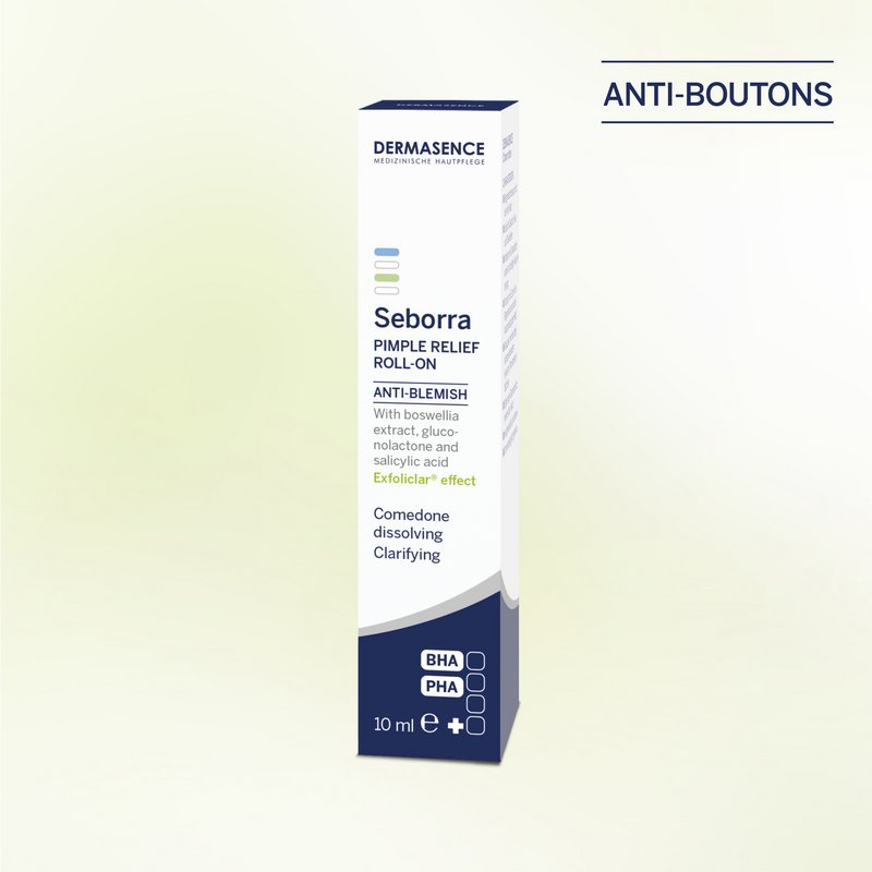 DERMASENCE Seborra Pimple relief roll-on, 10 ml
