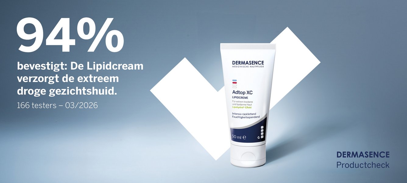 Resultaat van de Adtop XC Lipidcream DERMASENCE productcheck