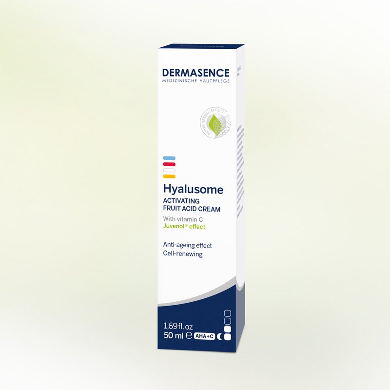 DERMASENCE Hyalusome Activating fruit acid cream, 50 ml