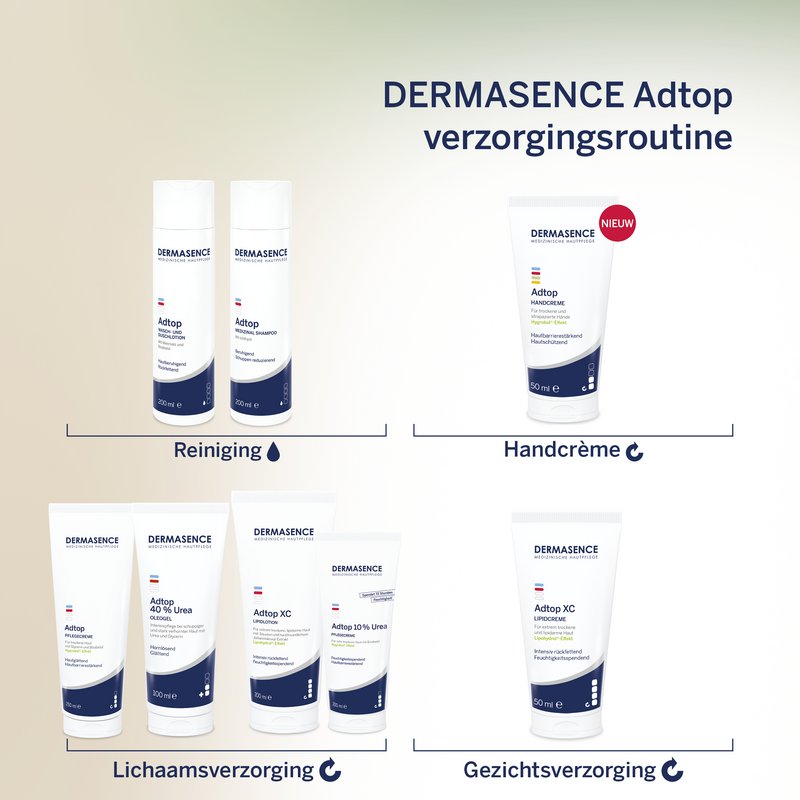 Adtop-Verzorgingsroutine