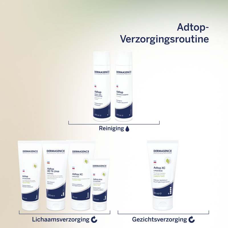 Adtop-Verzorgingsroutine