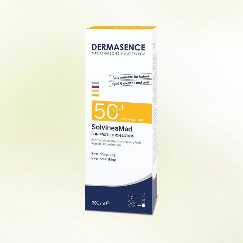 DERMASENCE SolvineaMed Sun protection lotion SPF 50+, 200 ml