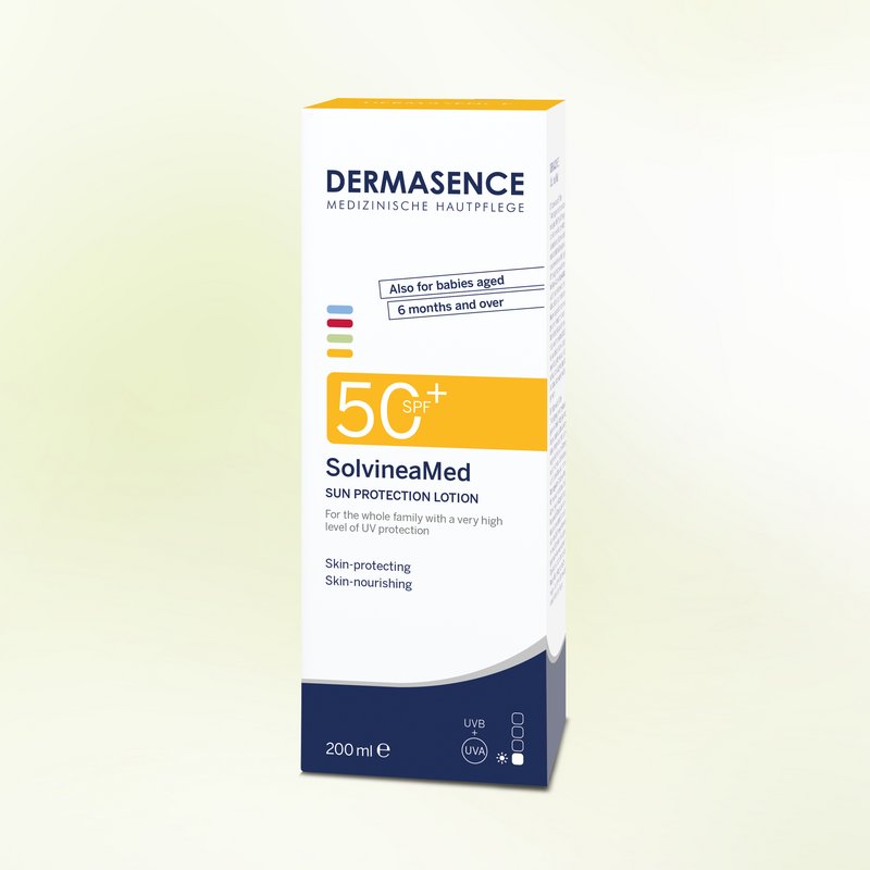 DERMASENCE SolvineaMed Sun protection lotion SPF 50+, 200 ml