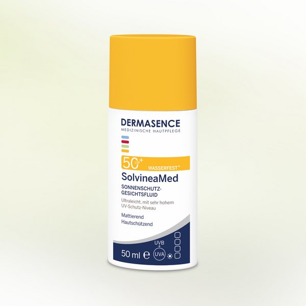 DERMASENCE SolvineaMed Sun protection facial fluid SPF 50+, 50 ml